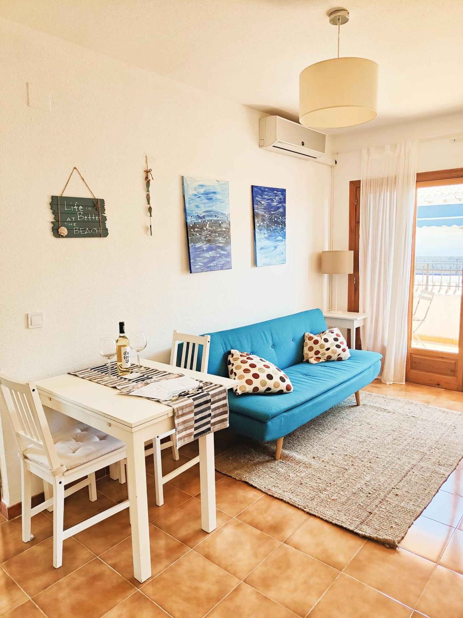 Apartamento Blue House In Santa Pola Exterior foto