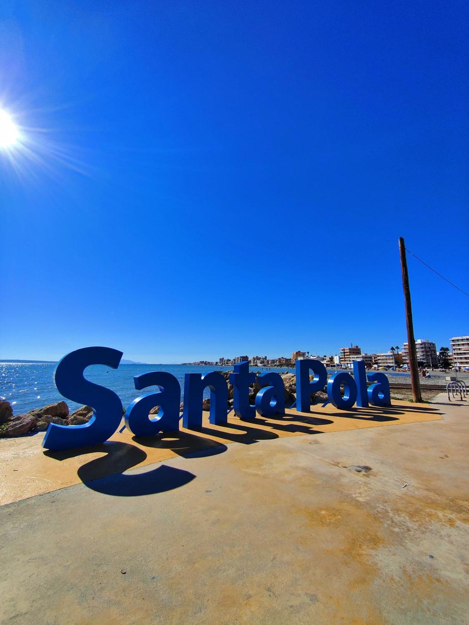 Apartamento Blue House In Santa Pola Exterior foto