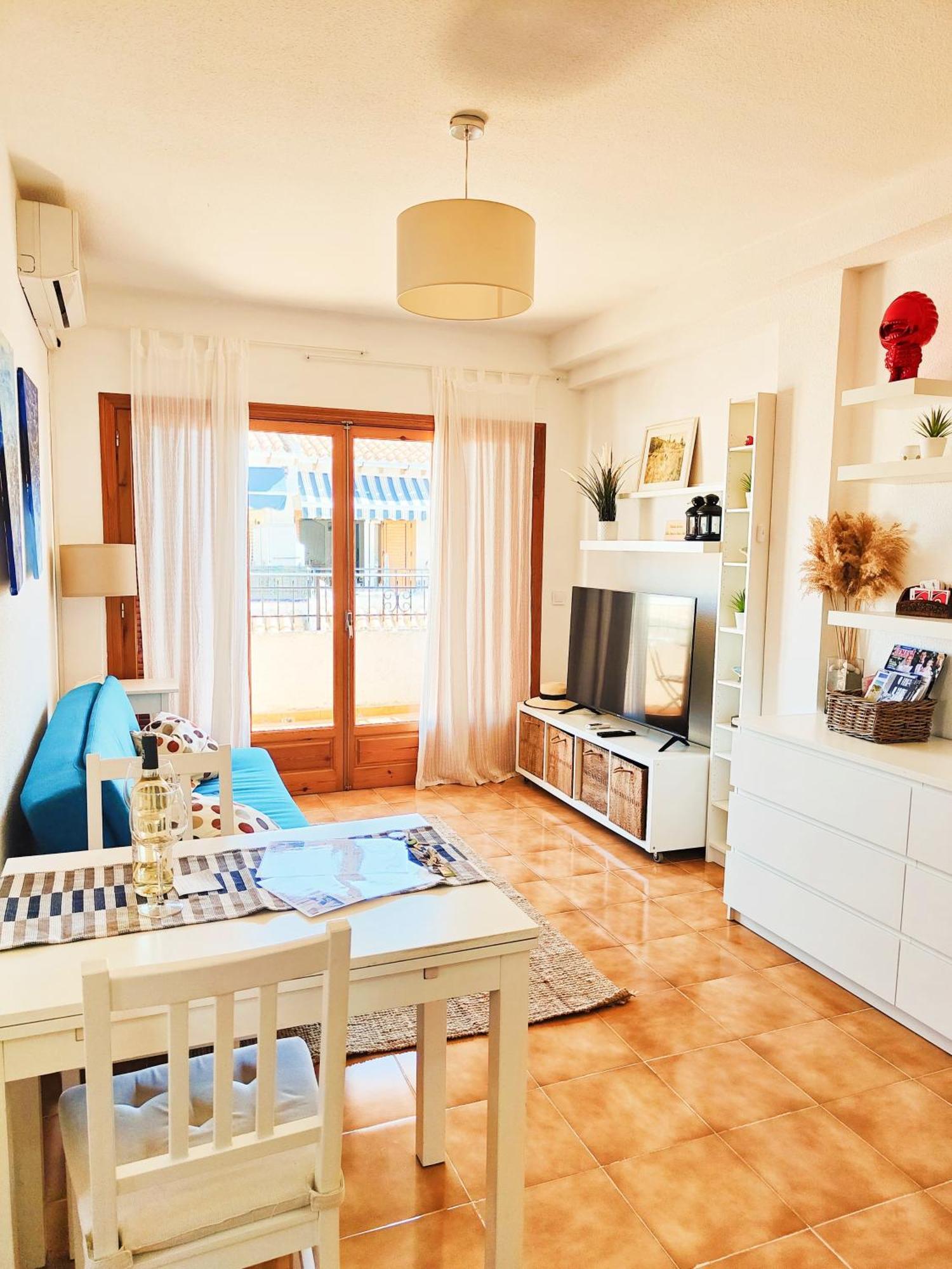 Apartamento Blue House In Santa Pola Exterior foto